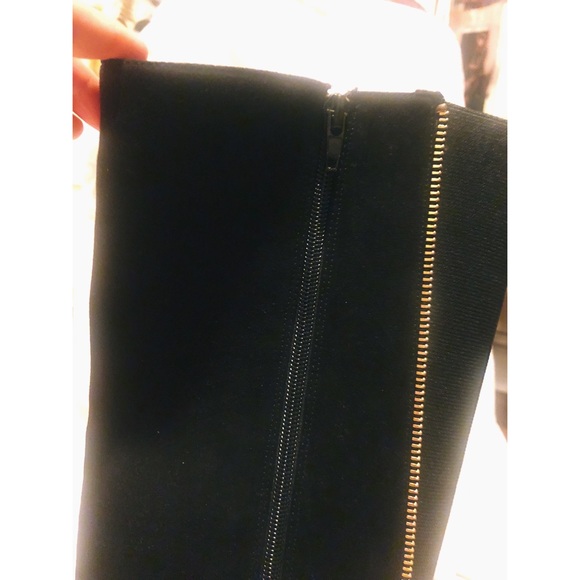 Aldo Paleven Round Toe Suede Knee-high boots - Picture 6 of 8